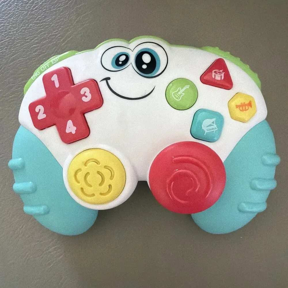 Hap-p-kids My First Game Controller NEW Lights Sounds Bilingual Settings 12M+